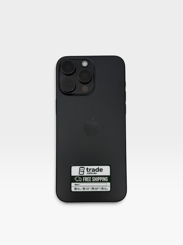 iPhone 15 Pro Max 256GB Black Titanium  100% Battery (A Grade) T8861