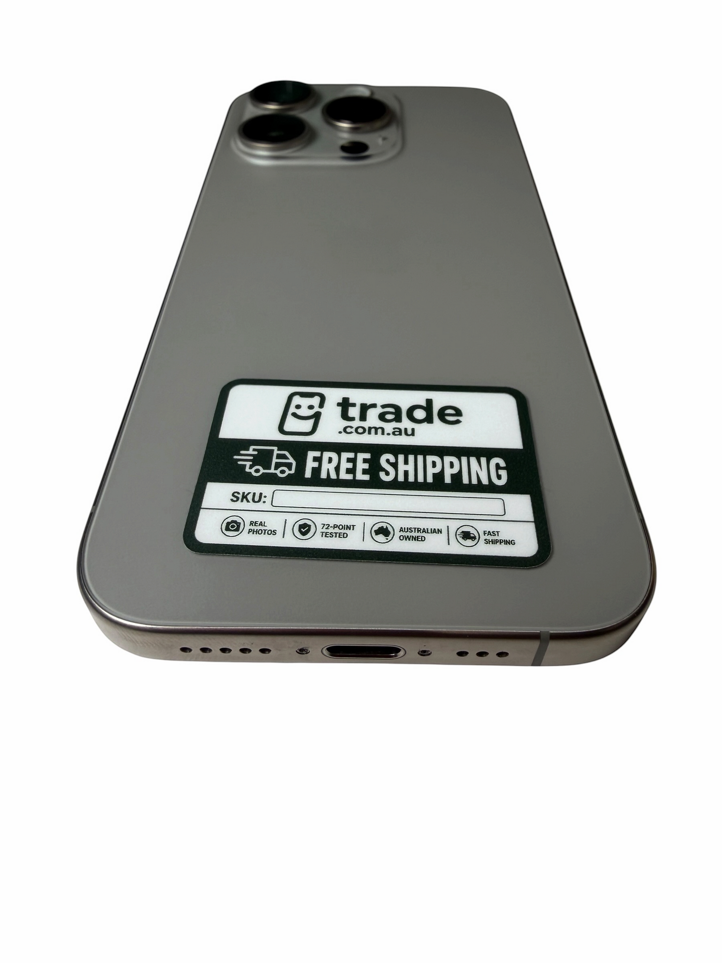 iPhone 15 Pro 256GB Natural Titanium (B Grade) 88% Battery T8845