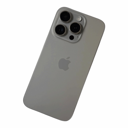 iPhone 15 Pro 128GB Natural Titanium B Grade 89% Battery T8816