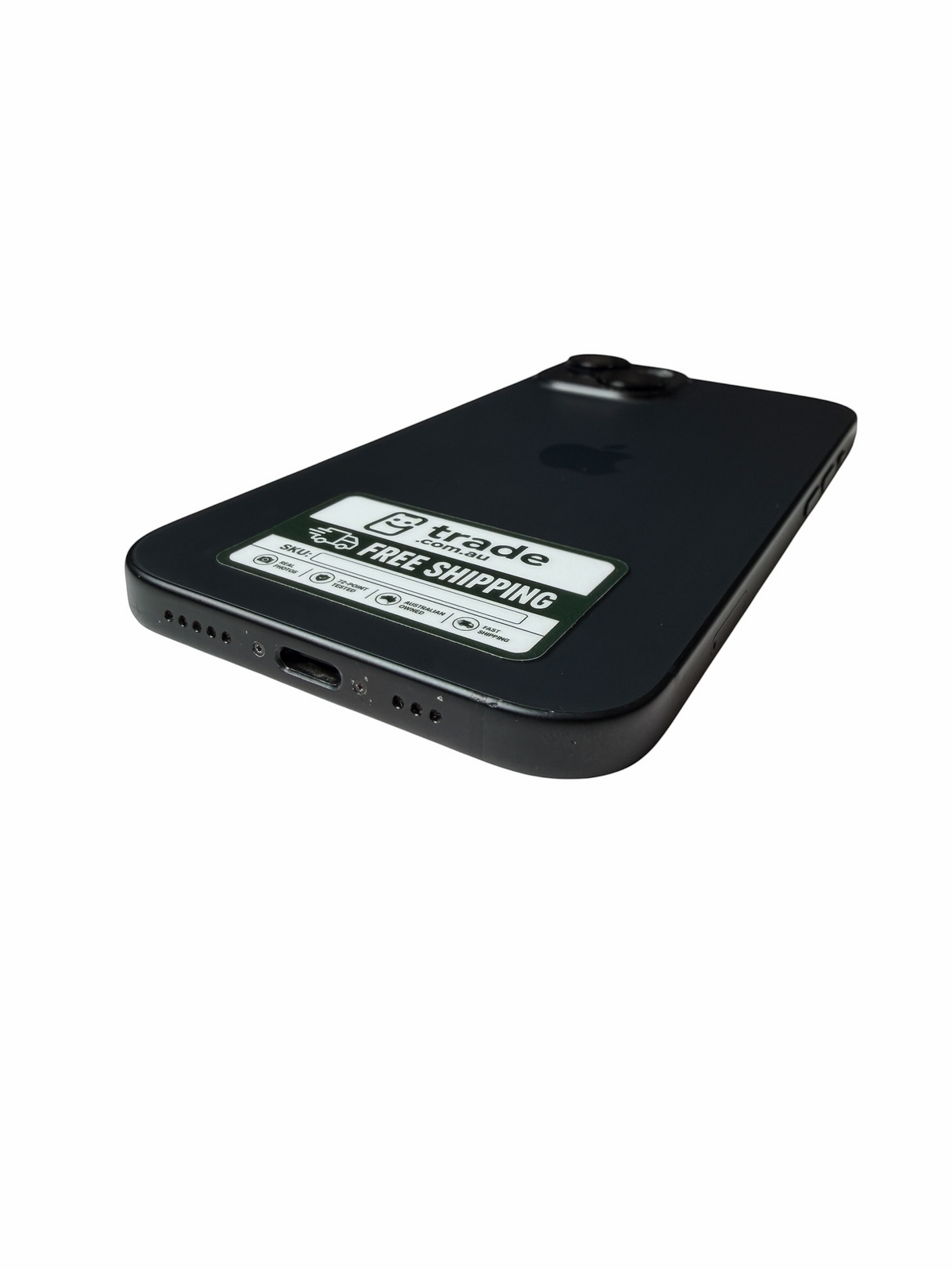 iPhone 15 128GB Black B Grade 82% Battery T8814