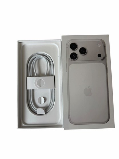 iPhone 17 Pro Max 256GB Silver A Grade 100% Battery T8851