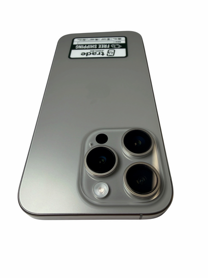 iPhone 15 Pro 256GB Natural Titanium (B Grade) 88% Battery T8845