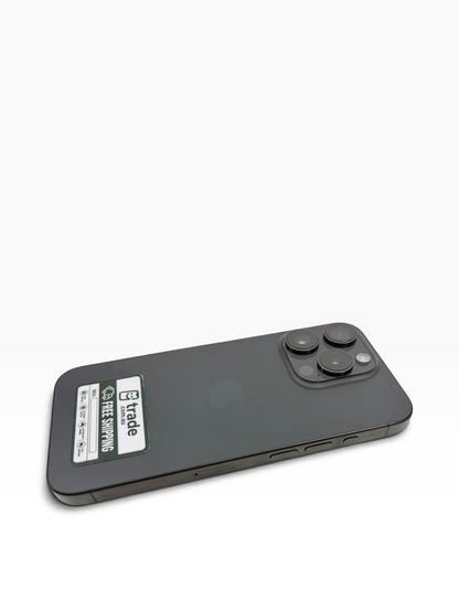 iPhone 15 Pro 128GB Black Titanium 82% Battery (B Grade) T8853