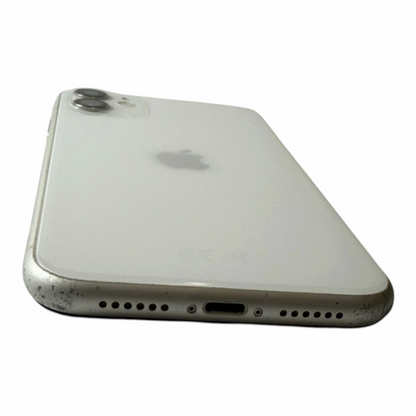iPhone 11 128GB White C Grade 100% Battery T8840