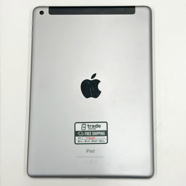 iPad 9.7 (2018) 6th Gen 32GB Space Grey Cellular T8665