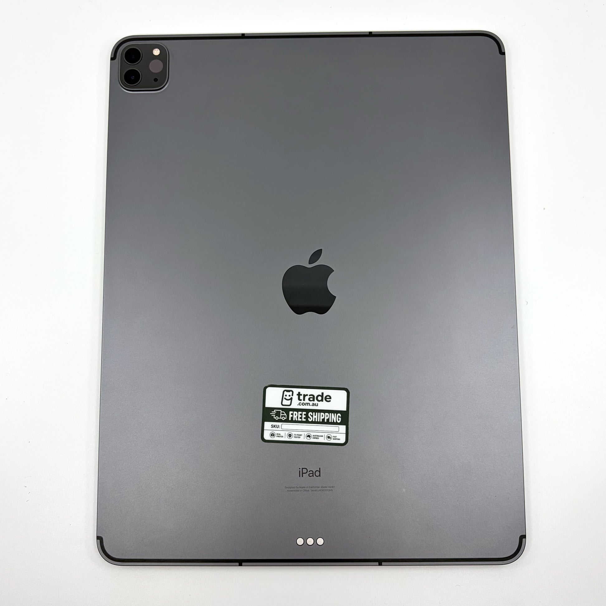 iPad Pro 12.9 (2021) 5th Gen Space Grey Cellular 128GB (A Grade) T8889