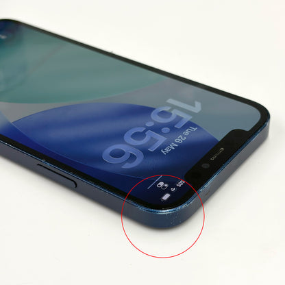 iPhone 12 64GB Blue C Grade 100% Battery No Face ID T8635