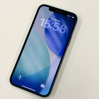 iPhone 12 64GB Blue C Grade 100% Battery No Face ID T8635