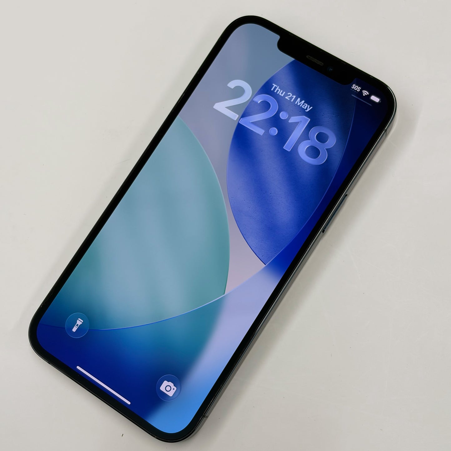 iPhone 12 Pro Max 128GB Pacific Blue A Grade 90% Battery T8638