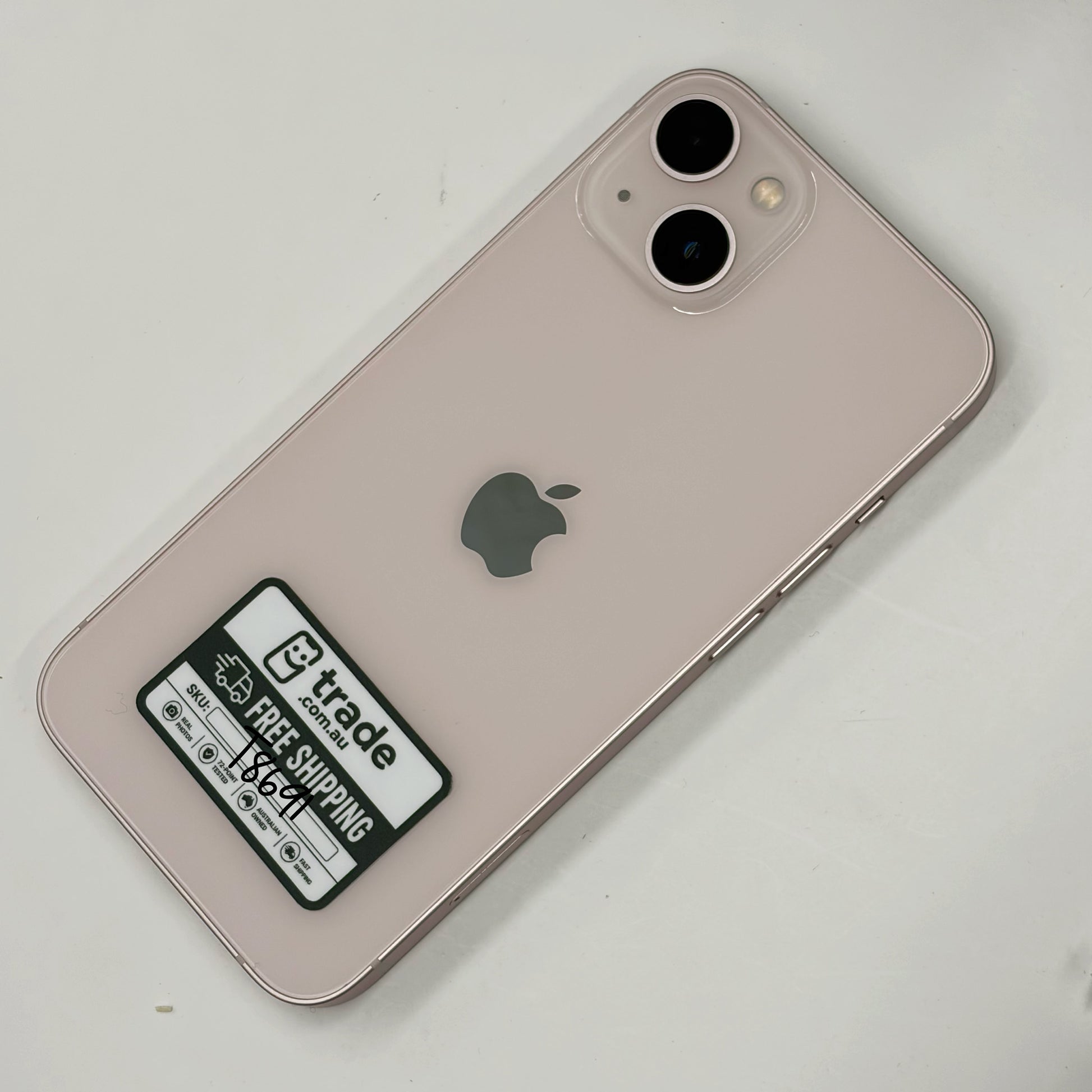 iPhone 13 128GB Pink A Grade 100% Battery T8691