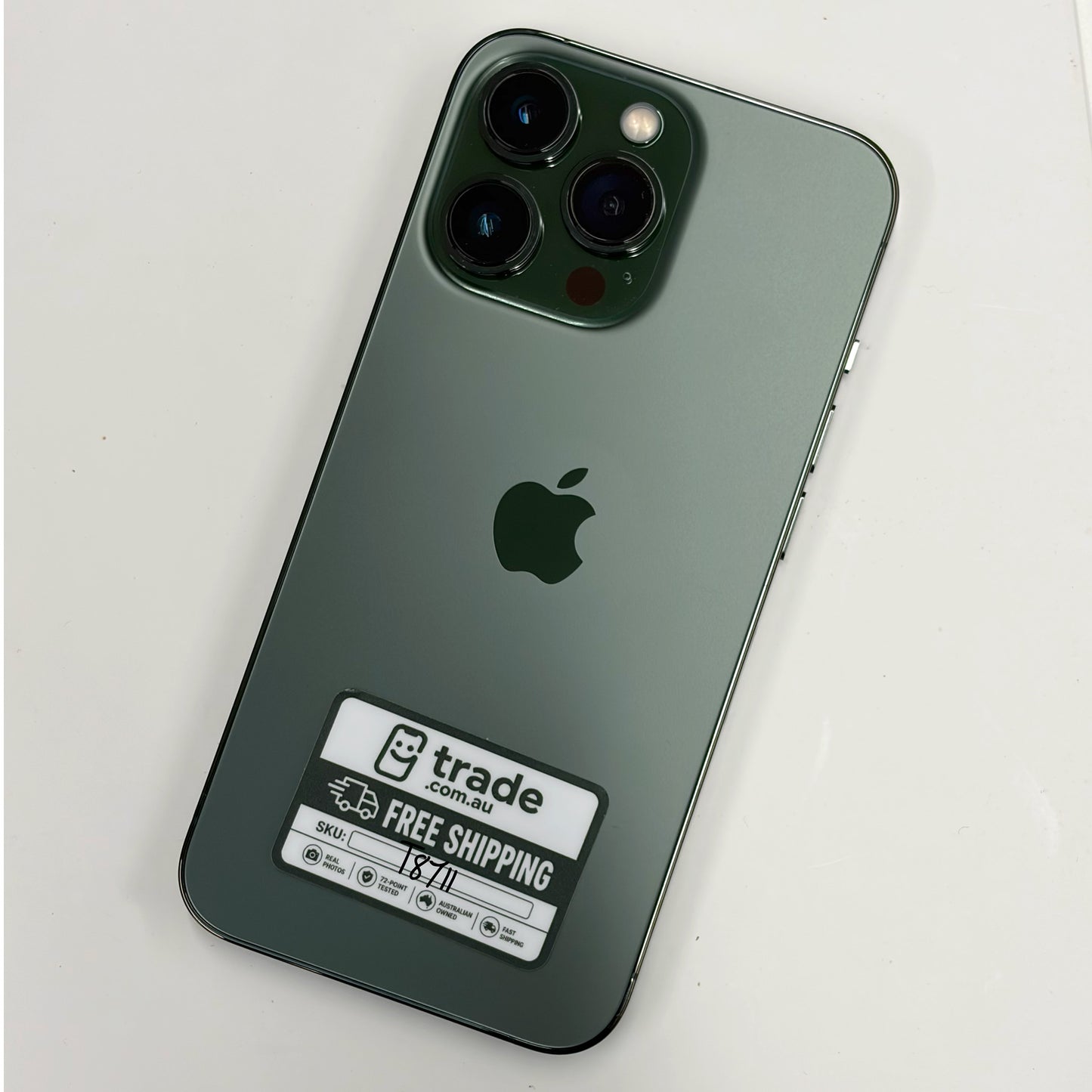 iPhone 13 Pro 128GB Alpine Green 100% Battery B Grade T8711