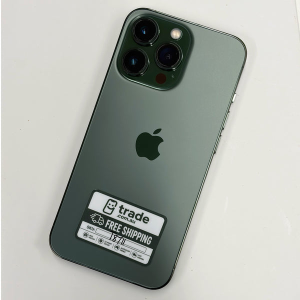 iPhone 13 Pro 128GB Alpine Green 100% Battery B Grade T8711