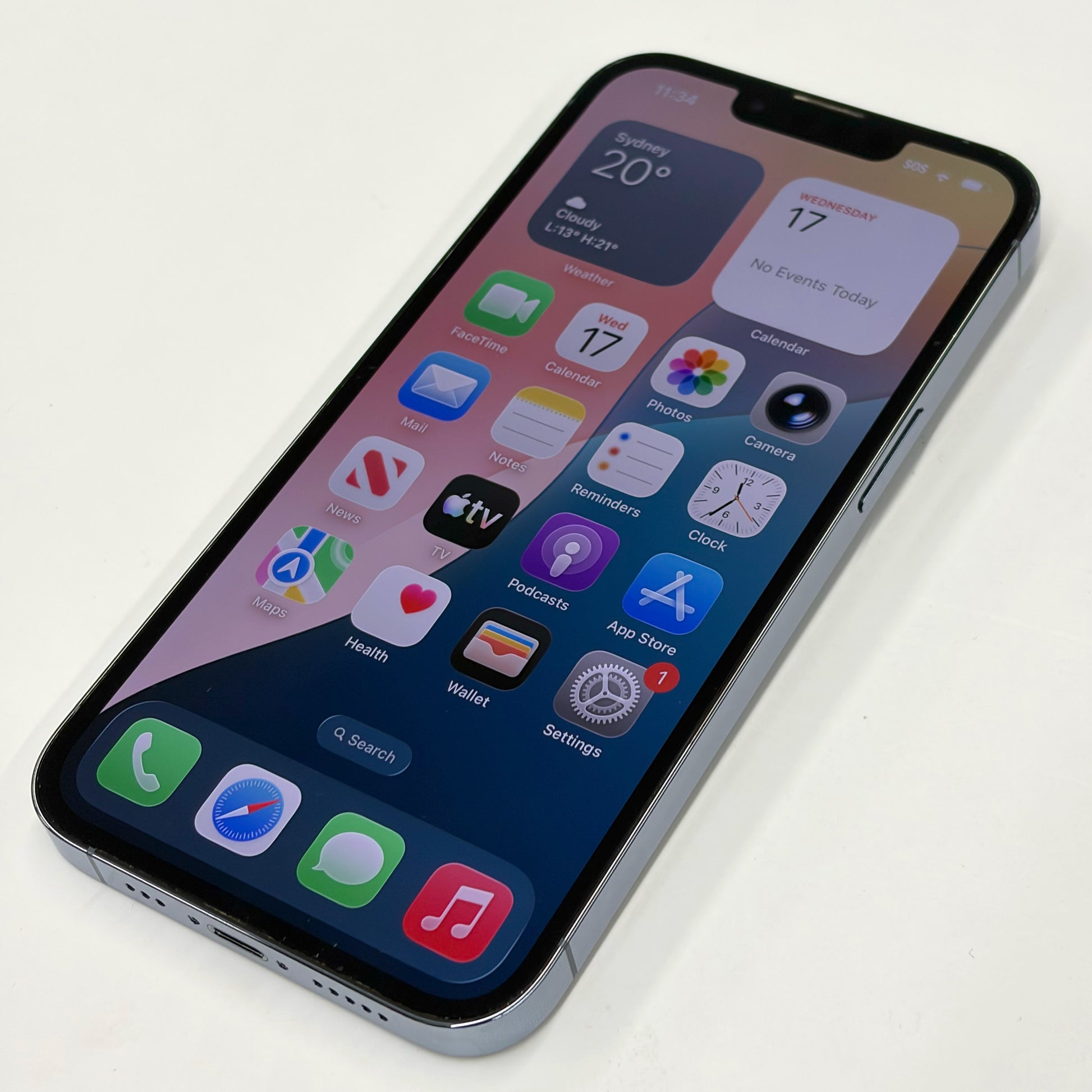 iPhone 13 Pro 128GB Sierra Blue B Grade - T8686