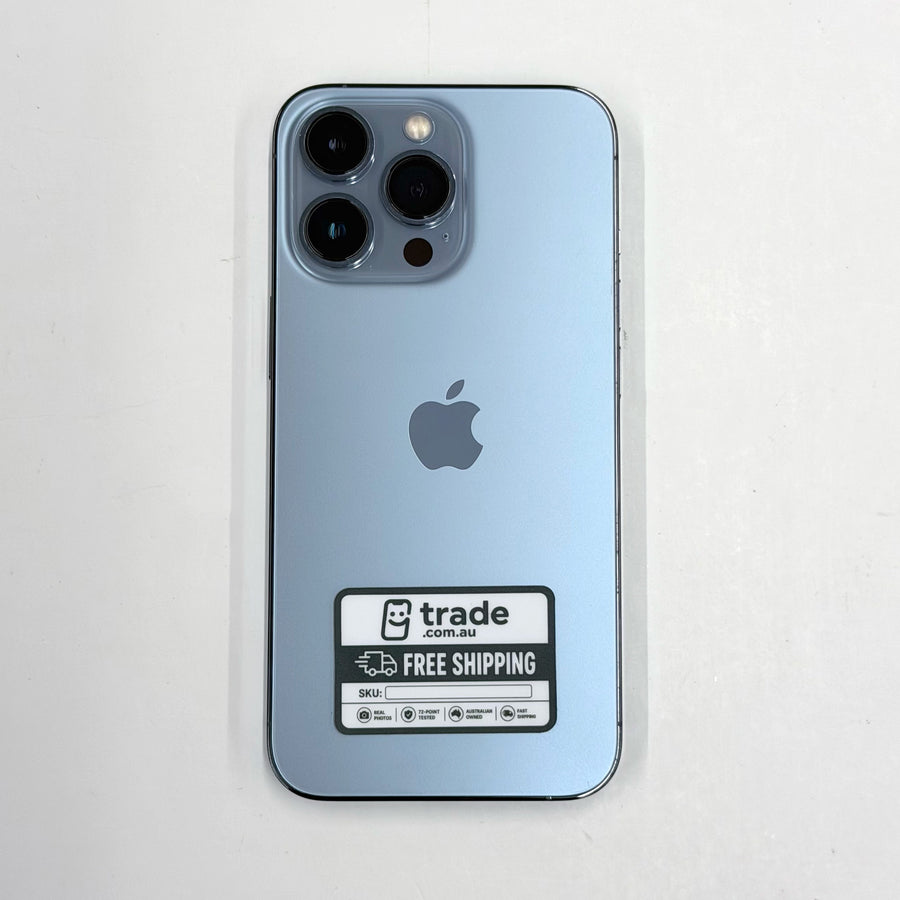 iPhone 13 Pro 256GB Sierra Blue 100 Battery (B Grade) T8978