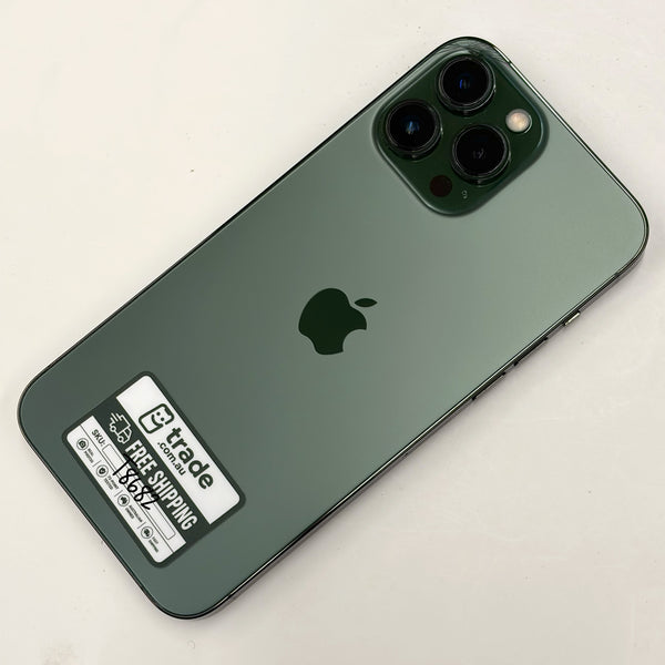 iPhone 13 Pro Max 128GB Alpine Green C Grade 100% Battery T8682