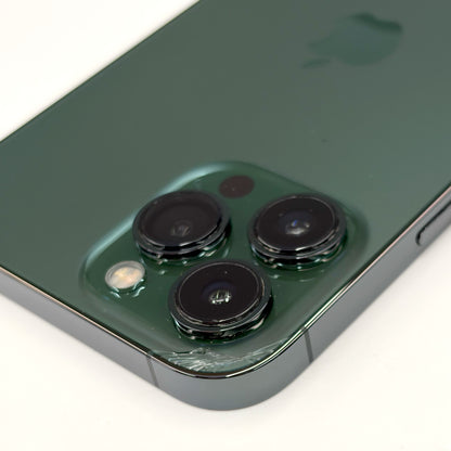 iPhone 13 Pro Max 128GB Alpine Green C Grade 100% Battery T8682