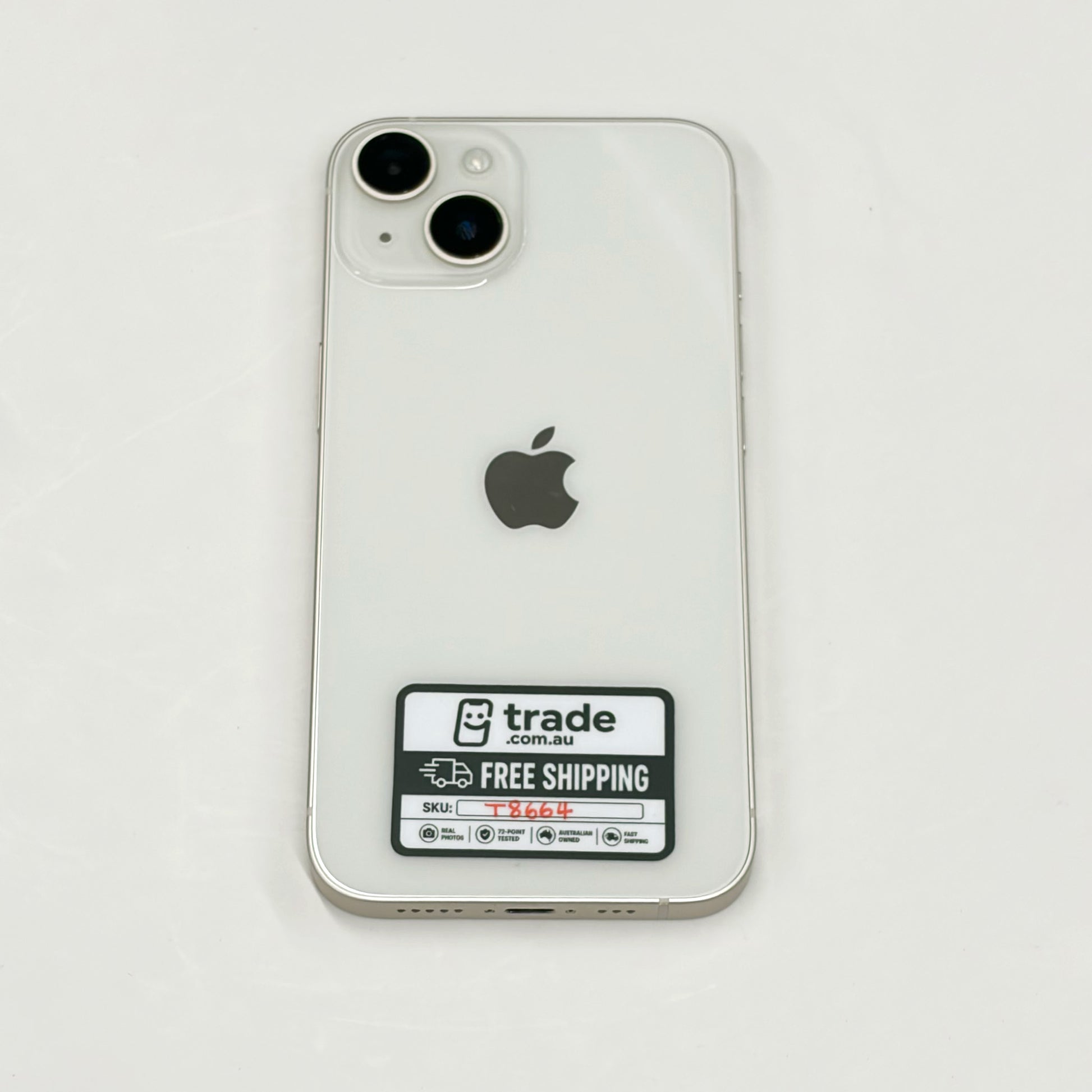 iPhone 14 128GB Starlight A Grade 91% Battery T8664