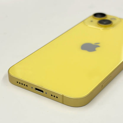 iPhone 14 128GB Yellow A Grade 100% Battery T8706