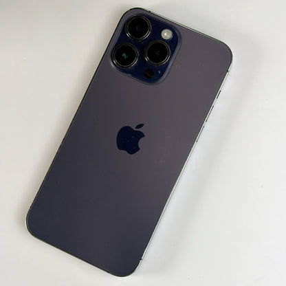 iPhone 14 Pro Max 256GB Deep Purple C Grade 87% Battery T8702