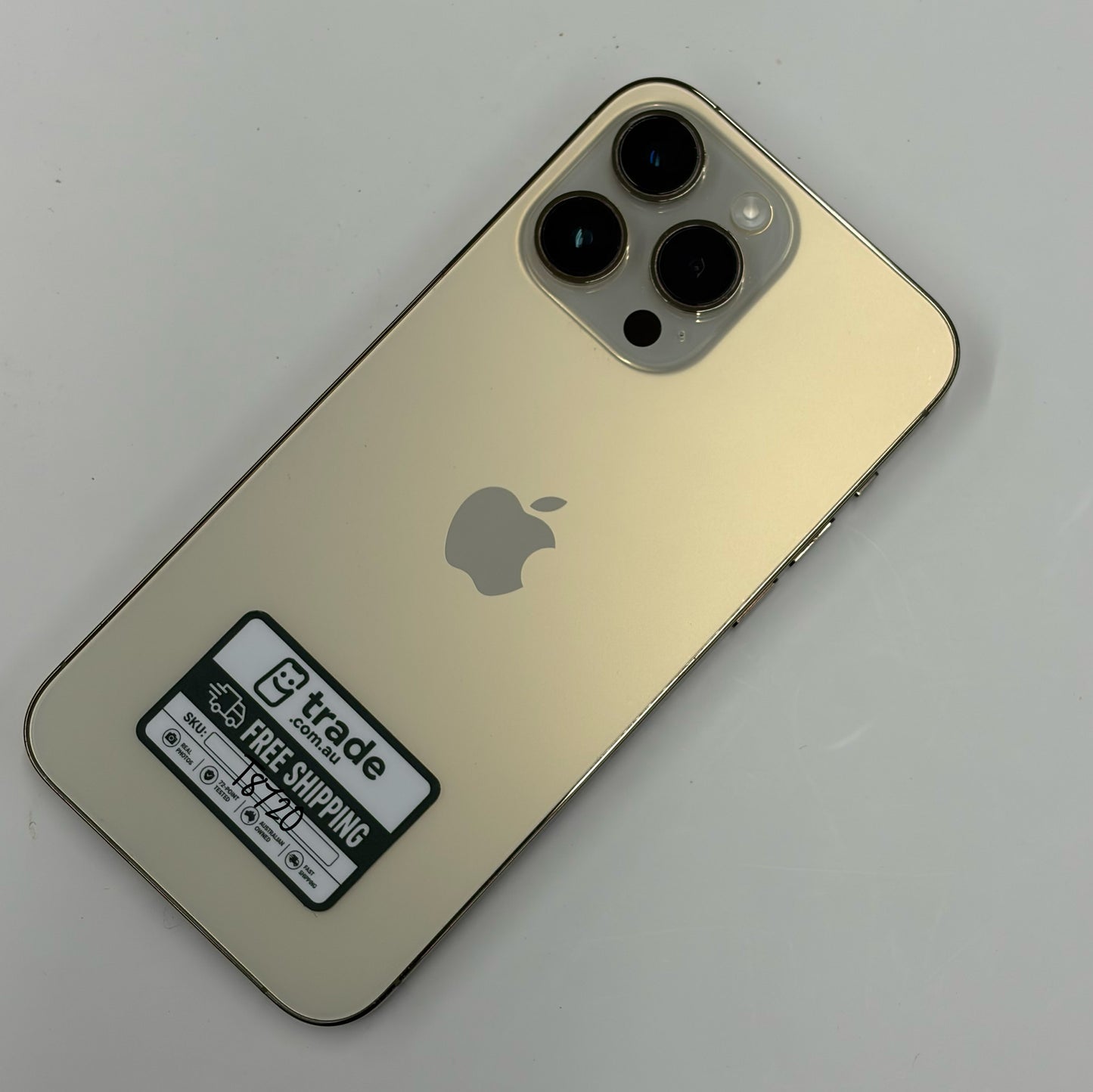 iPhone 14 Pro Max 256GB Gold B Grade 100% Battery T8720