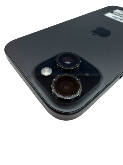 iPhone 15 128GB Black B Grade 85% Battery T8749