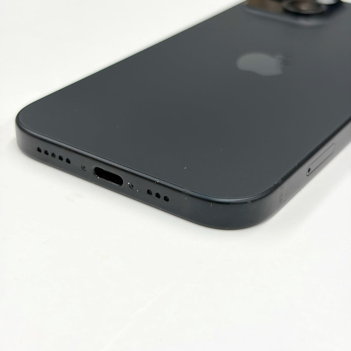 iPhone 15 128GB Black B Grade 88% Battery T8878