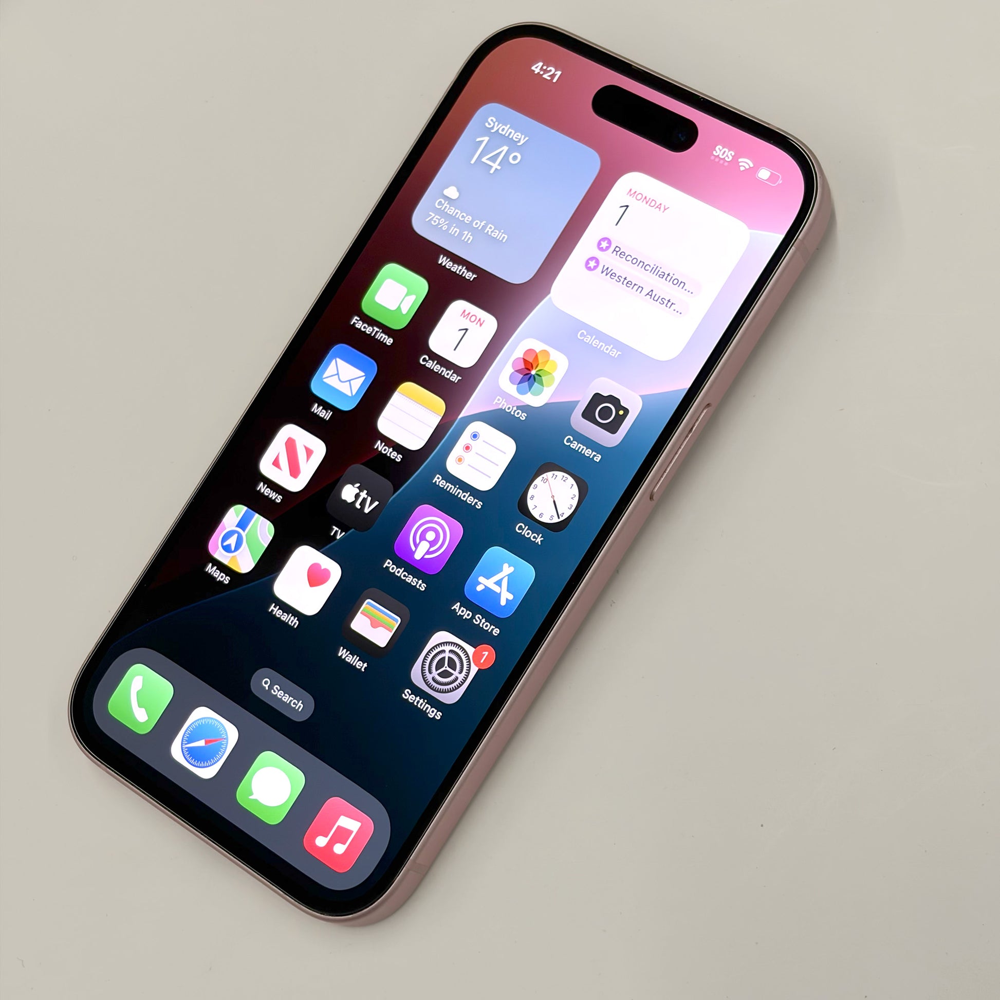 iPhone 15 128GB Pink A Grade 86% Battery T8658