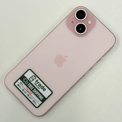 iPhone 15 128GB Pink A Grade 86% Battery T8658