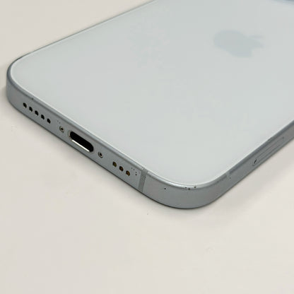 iPhone 15 Blue 256GB B Grade 100% Battery T8733