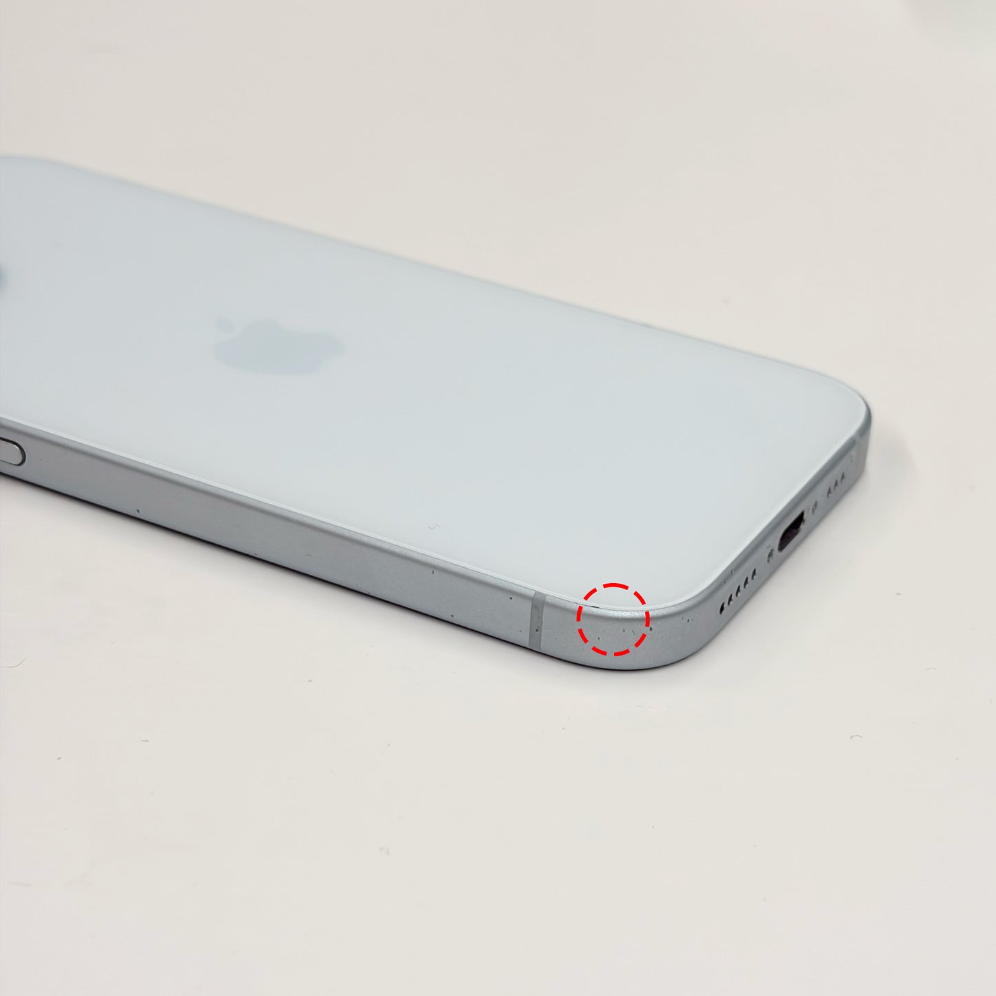 iPhone 15 Blue 256GB B Grade 100% Battery T8733