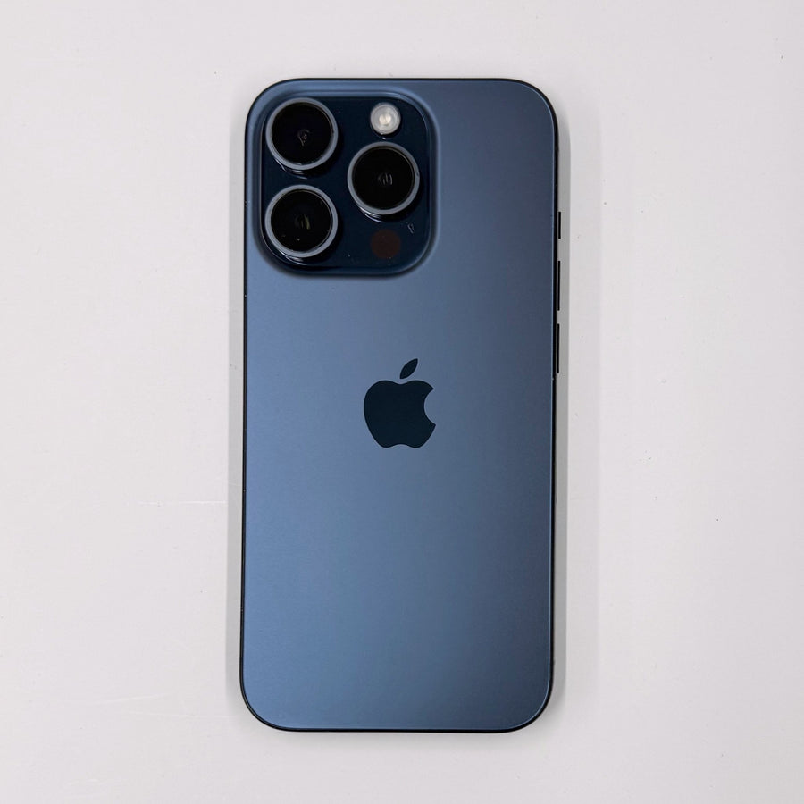 iPhone 15 Pro 128GB Blue Titanium - trade.com.au