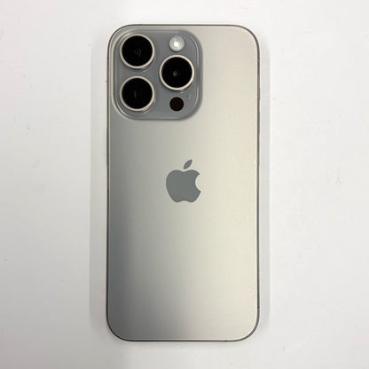 iPhone 15 Pro 128GB Natural Titanium 84% Battery (A Grade) T8934