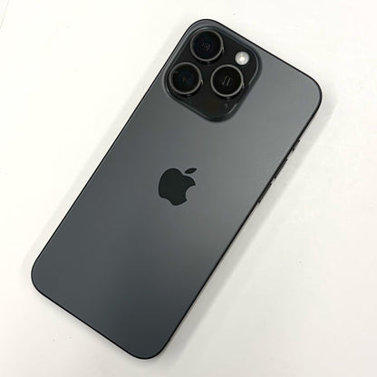 iPhone 15 Pro Max 1TB Black Titanium A Grade 100% Battery T8679
