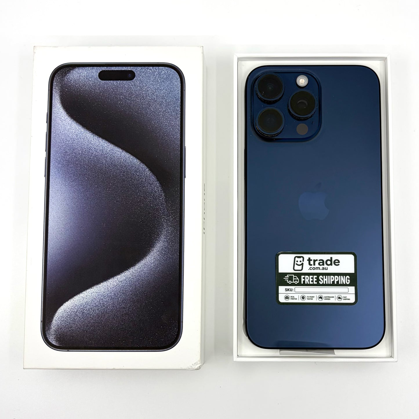 iPhone 15 Pro Max 256GB Blue Titanium 88% Battery (B Grade) T8891