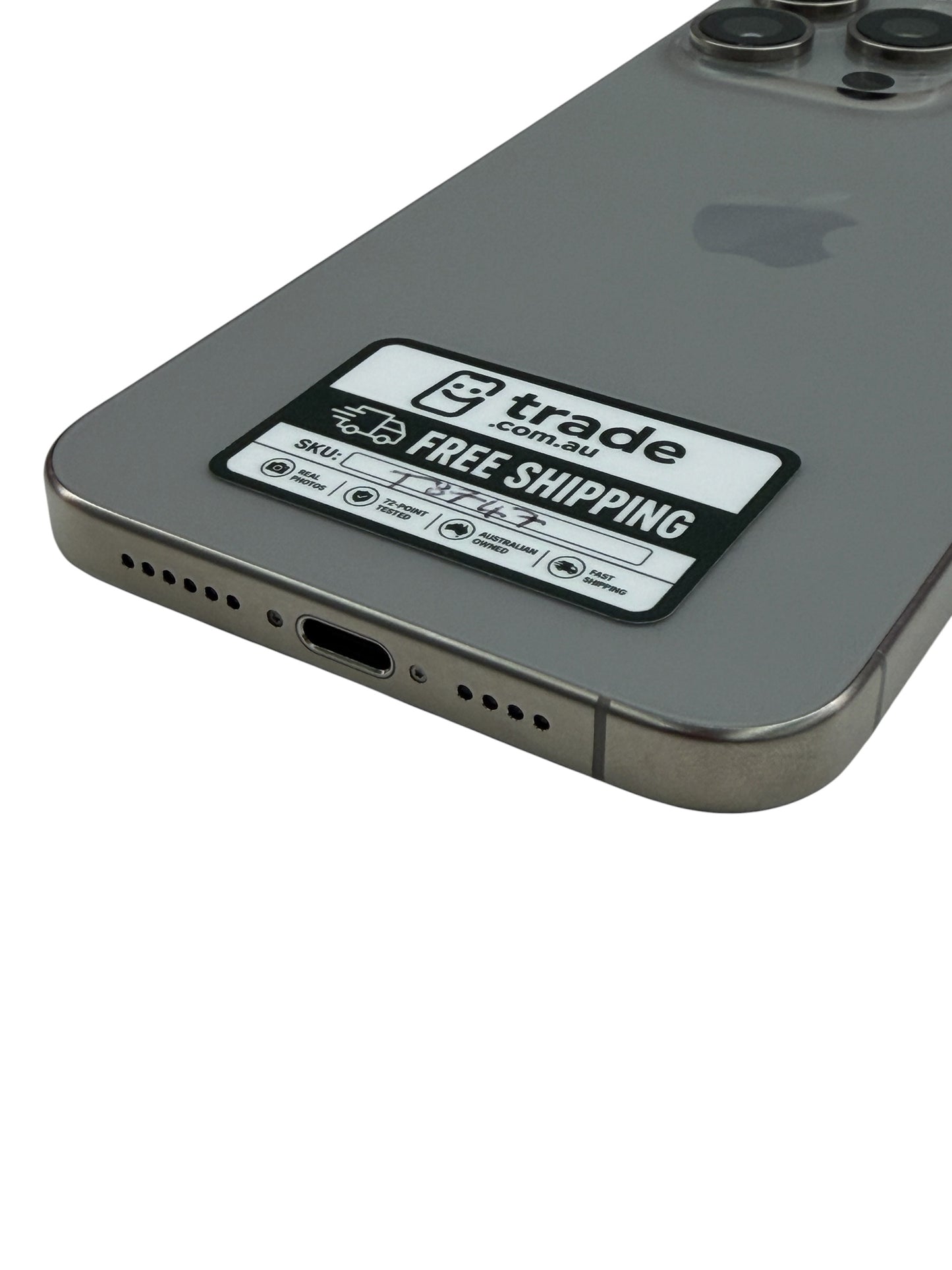 iPhone 15 Pro Max 256GB Natural Titanium C Grade 88% Battery - T8747
