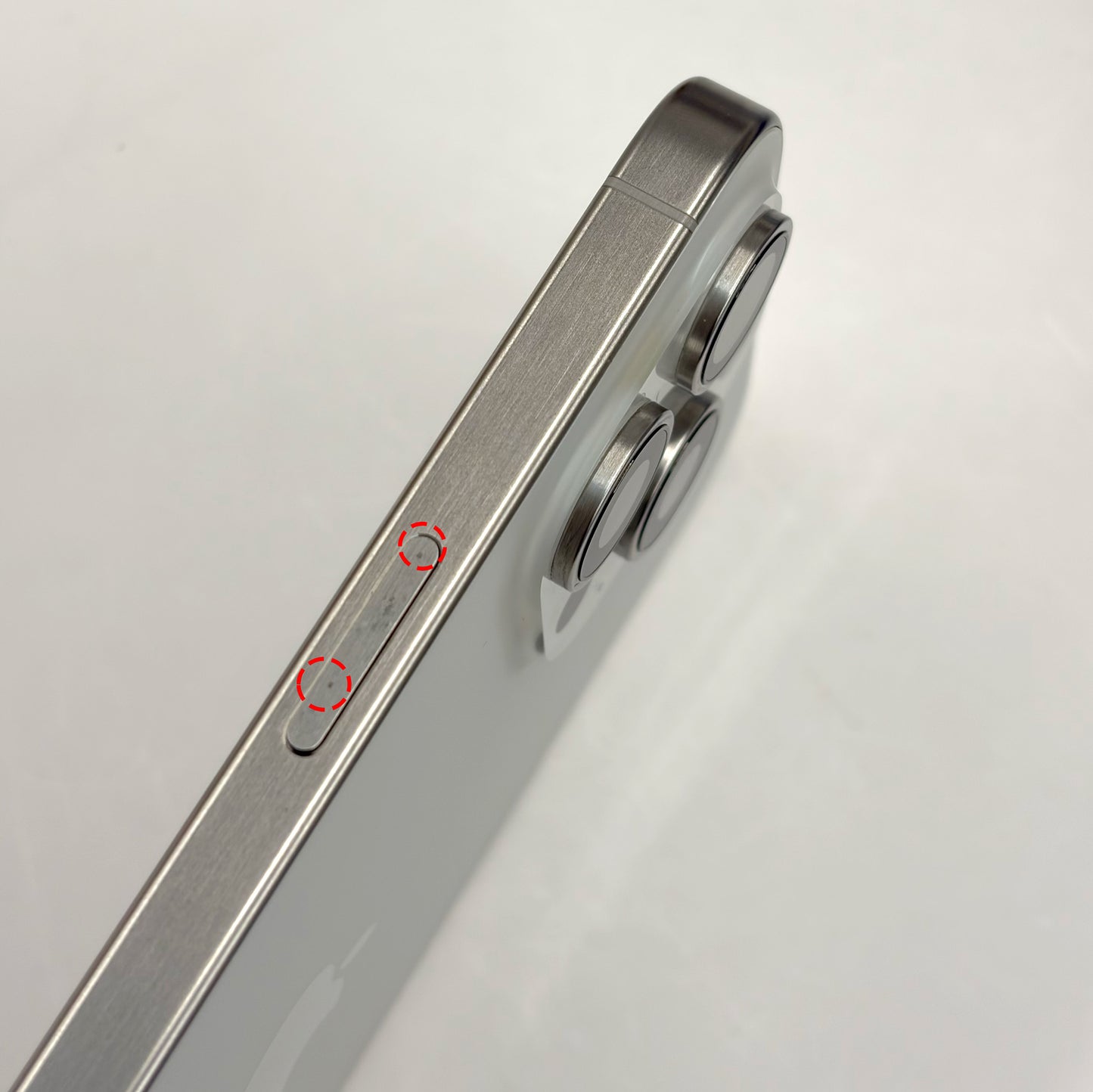 iPhone 15 Pro Max 256GB White Titanium A Grade 99% Battery - T8690