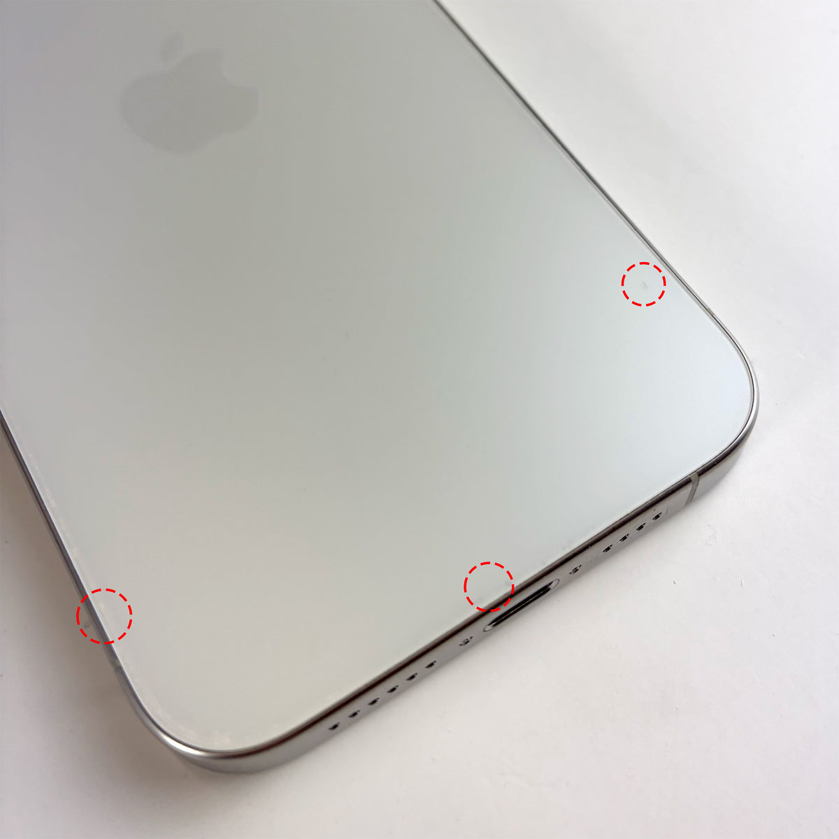 iPhone 15 Pro Max 256GB White Titanium A Grade 84% Battery - T8699