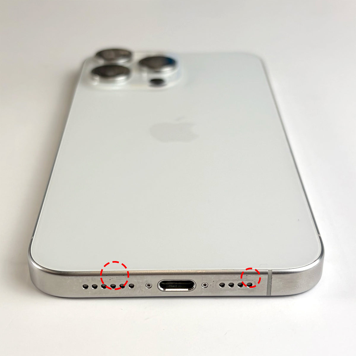 iPhone 15 Pro Max 256GB White Titanium A Grade 84% Battery - T8699
