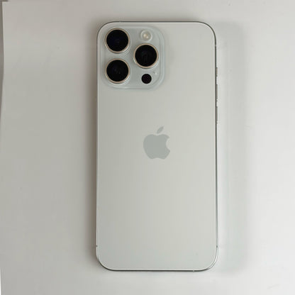 iPhone 15 Pro Max 256GB White Titanium A Grade 86% Battery - T8701
