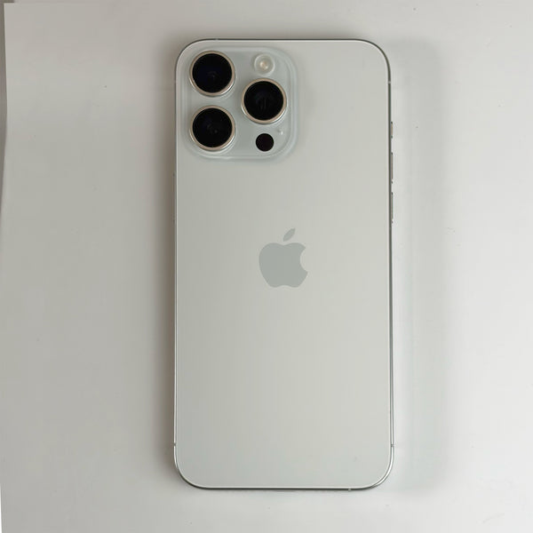 iPhone 15 Pro Max 256GB White Titanium A Grade 86% Battery - T8701