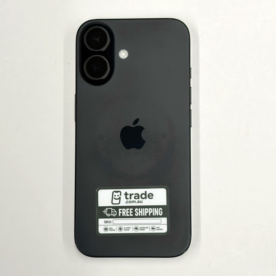 iPhone 16 128GB Black 95% Battery (B Grade) T8928