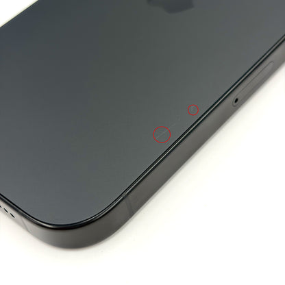iPhone 16 Pro 128GB Black Titanium A Grade 100% Battery T8644