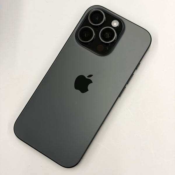 iPhone 16 Pro 128GB Black Titanium A Grade 100% Battery T8644