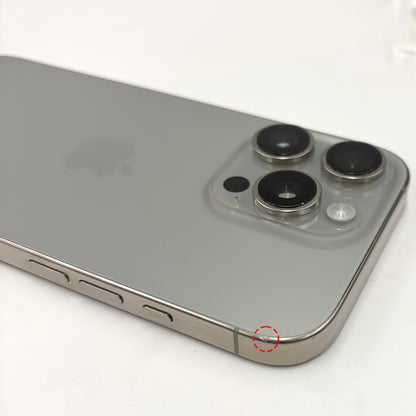 iPhone 16 Pro 128GB Natural Titanium B Grade 95% Battery T8693