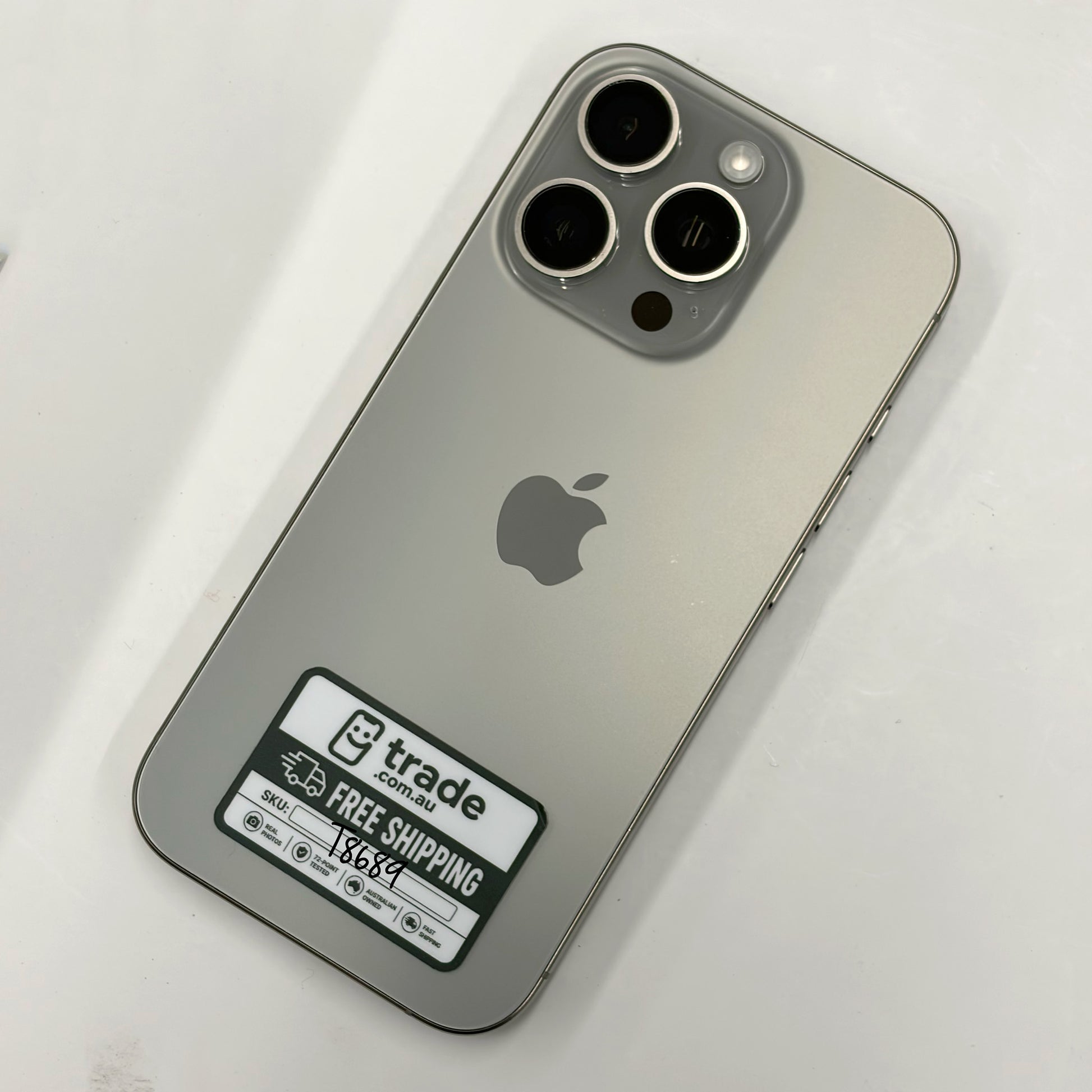 iPhone 16 Pro 256GB Natural Titanium A Grade 90% Battery T8689