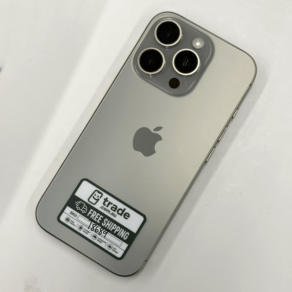iPhone 16 Pro 256GB Natural Titanium A Grade 90% Battery T8689