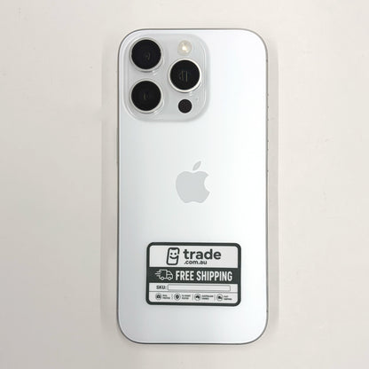 iPhone 16 Pro 256GB White Titanium A Grade 81% Battery T8921