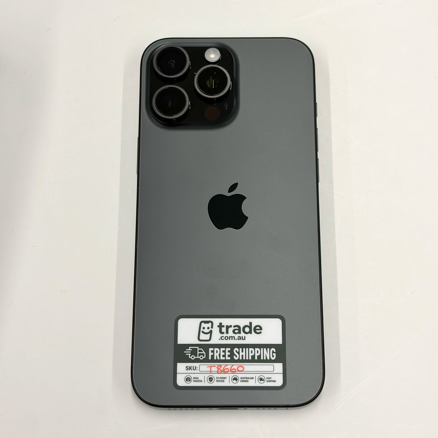 iPhone 16 Pro Max 256GB Black Titanium A Grade 99% Battery T8660