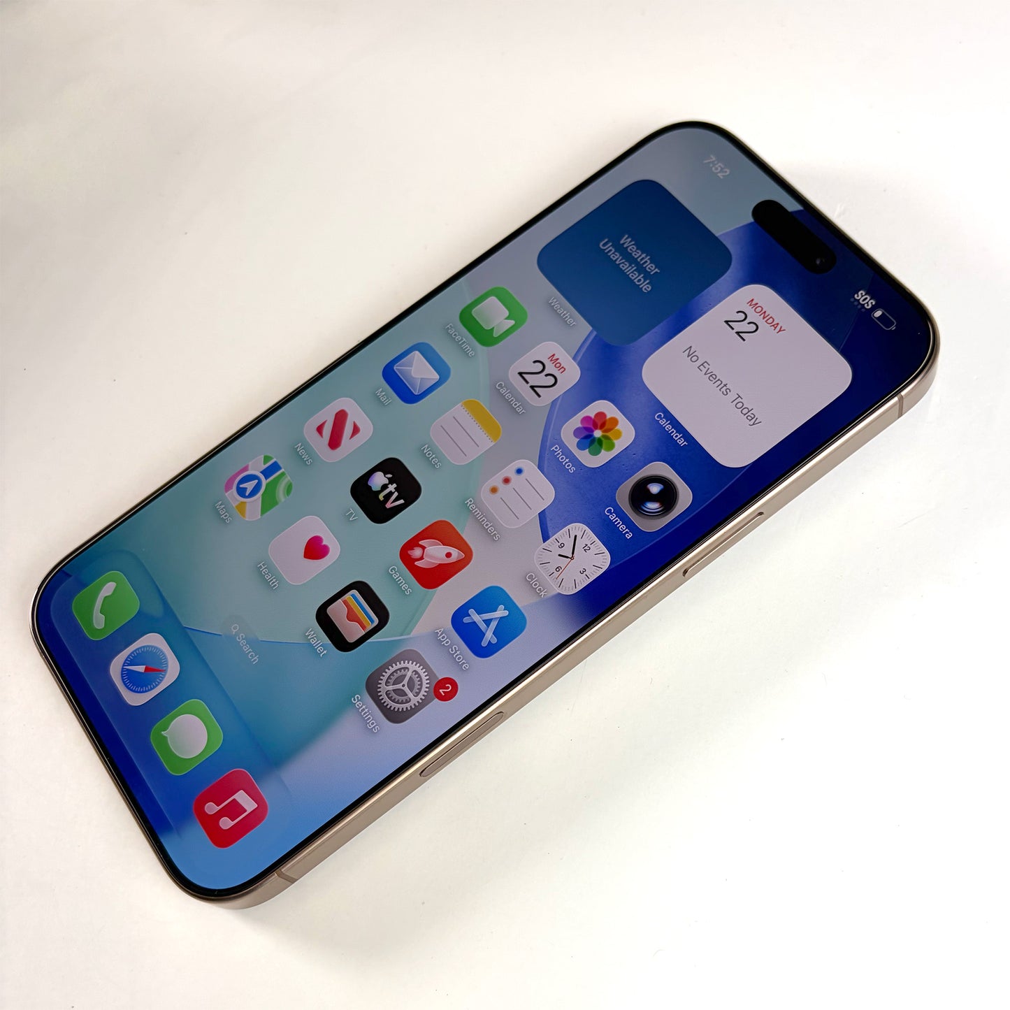 iPhone 16 Pro Max 256GB Desert Titanium A Grade 100% Battery T8698