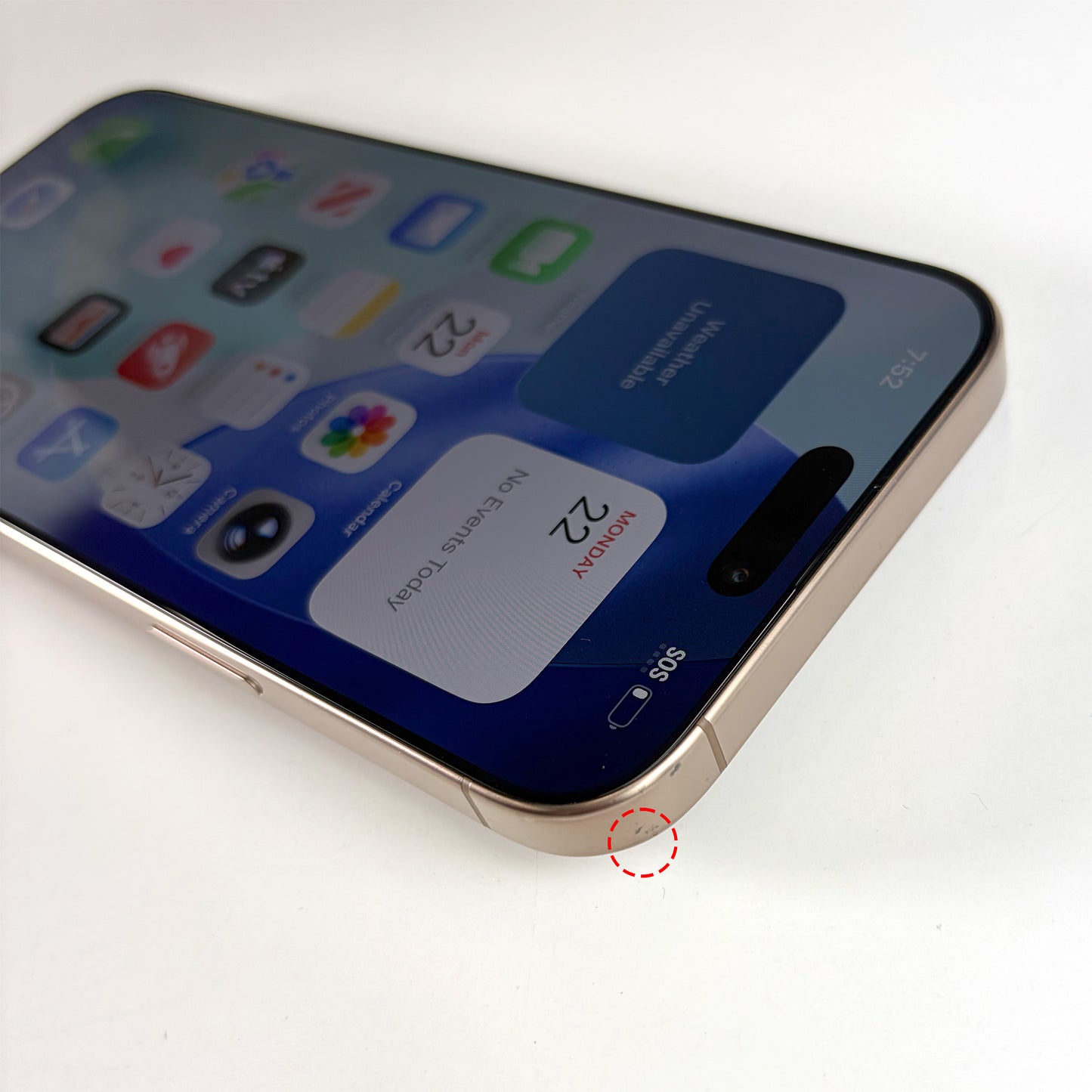 iPhone 16 Pro Max 256GB Desert Titanium A Grade 100% Battery T8698